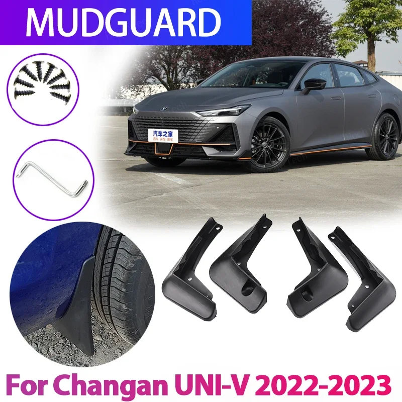 

4 шт., Автомобильные Брызговики Changan Uni-V Sedan UNIV 2022 2023