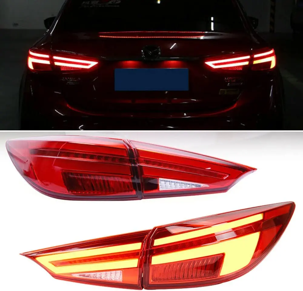 LED Taillights Assembly For Mazda 3 Axela 2014 2018 Sedan Reverse