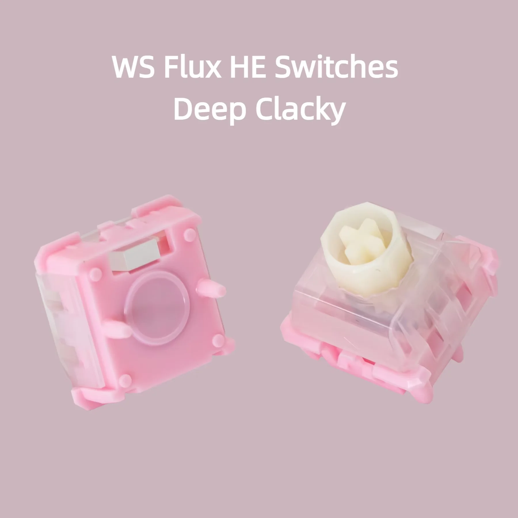 ウーケスタジオ WS Flux HE スイッチ ピンク 35gf リニア ディープ ク