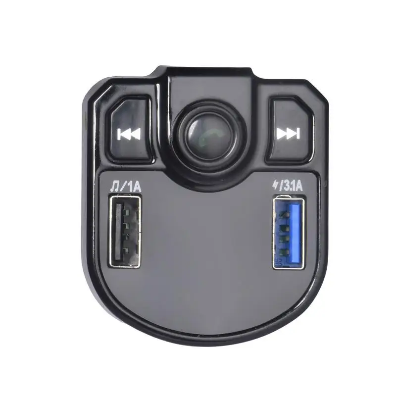 

Car FM Transmitter Car MP3 Player Radio With Dual USB Port Car MP3 Player With Dual 4.1A USB Port FM Audio Adapter Music Player