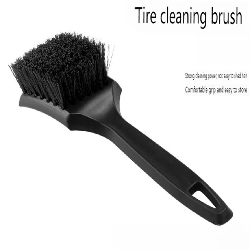 

Auto Tire Brush Wheel Hub Cleaning Brushes Car Wash Detailing Wheels Cleaning Brush Microfiber Wheel Rim Brush Washing Tool