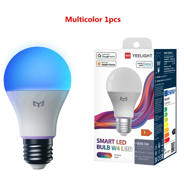 Led Bulb Google Home And Mi Home Yeelight Versions Led Bulb Mi