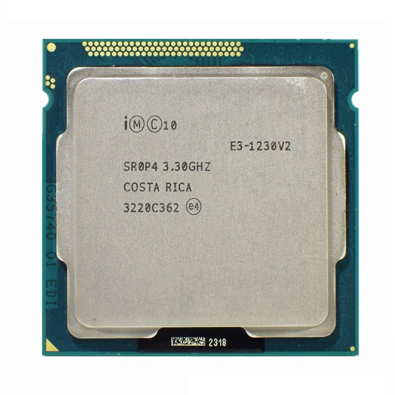 

E3-1230 V2 E3 1230V2 E3 1230 V2 3.3 Ghz Quad-Core CPU Processor 8M 69W LGA 1155 Replacement Accessories