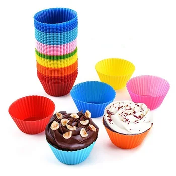 Silicone Cupcake Baking Molds 2