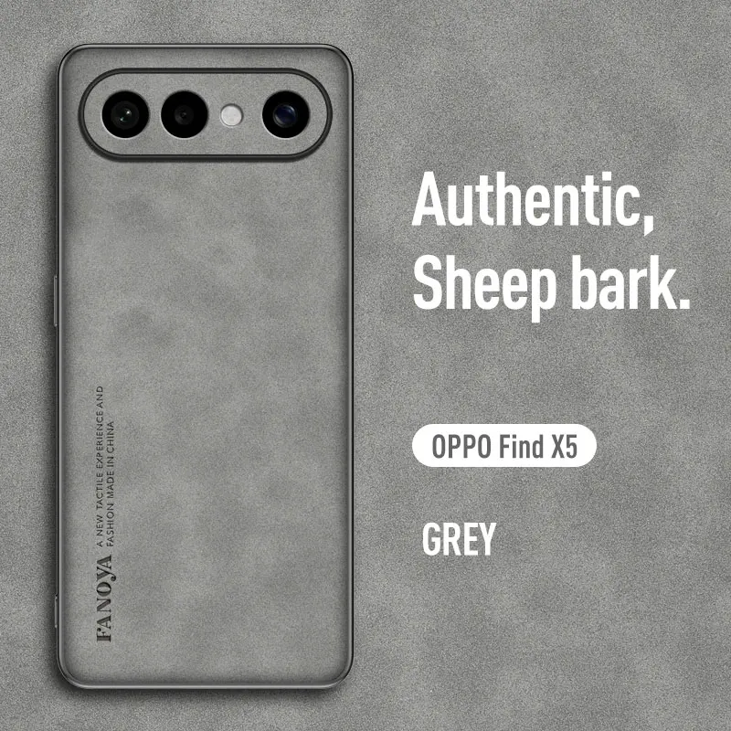 Leather Shockproof Phone Case - Skin-Friendly Protective Cover