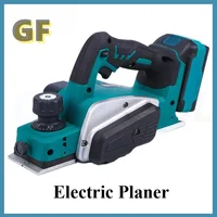 Cordless Electric Hand Planer Home DIY Furniture Cutting Tool Router Trimmer Power Planer For Woodworking Fit Makita 18V Battery 1