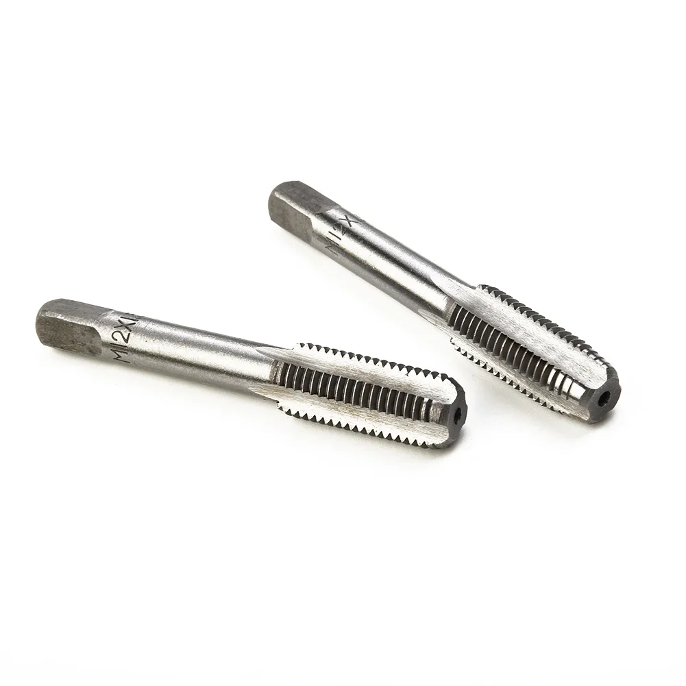 

2pcs Right Screw Taps Straight Fluted Fine Thread Metrics Hand Taps Drill Thread Forming Machine Tap Bits M14 M16 18 M20