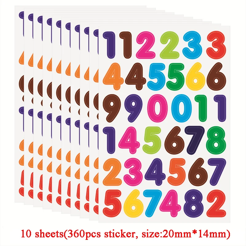 10 sheets
