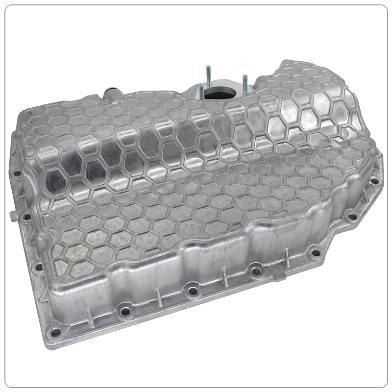 Oil Drain Pan 06K103600R For A1 A3 Q2 TT VW Golf MK7 GTI Sharan Tiguan Touran Passat Skoda All Aluminum Alloy Improved Oil Tray Waste Oil Pan