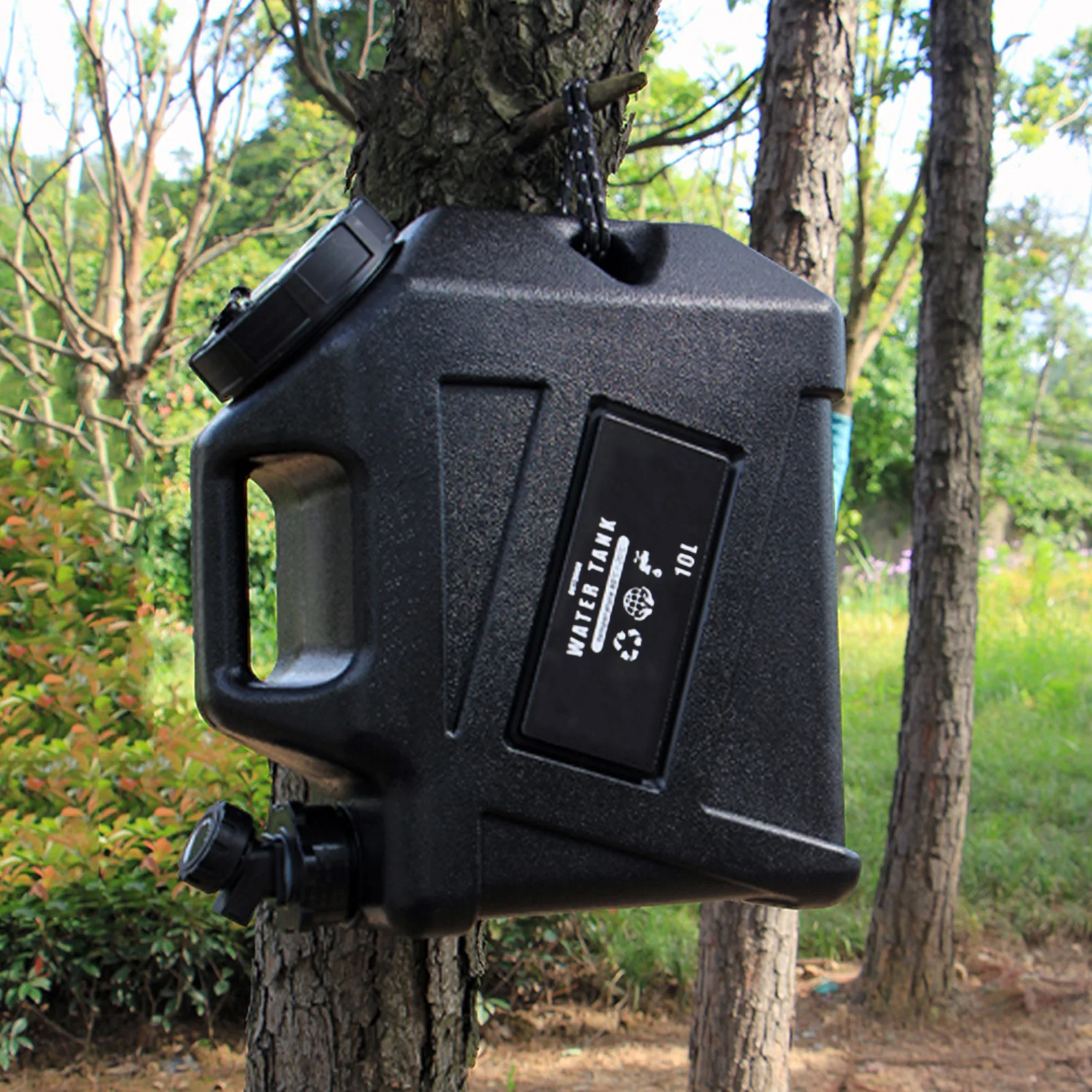 

Large-Capacity Portable Household Car Water Carrier Tank Faucet Outdoor Camping Hiking Fishing Water Storage Bucket Container
