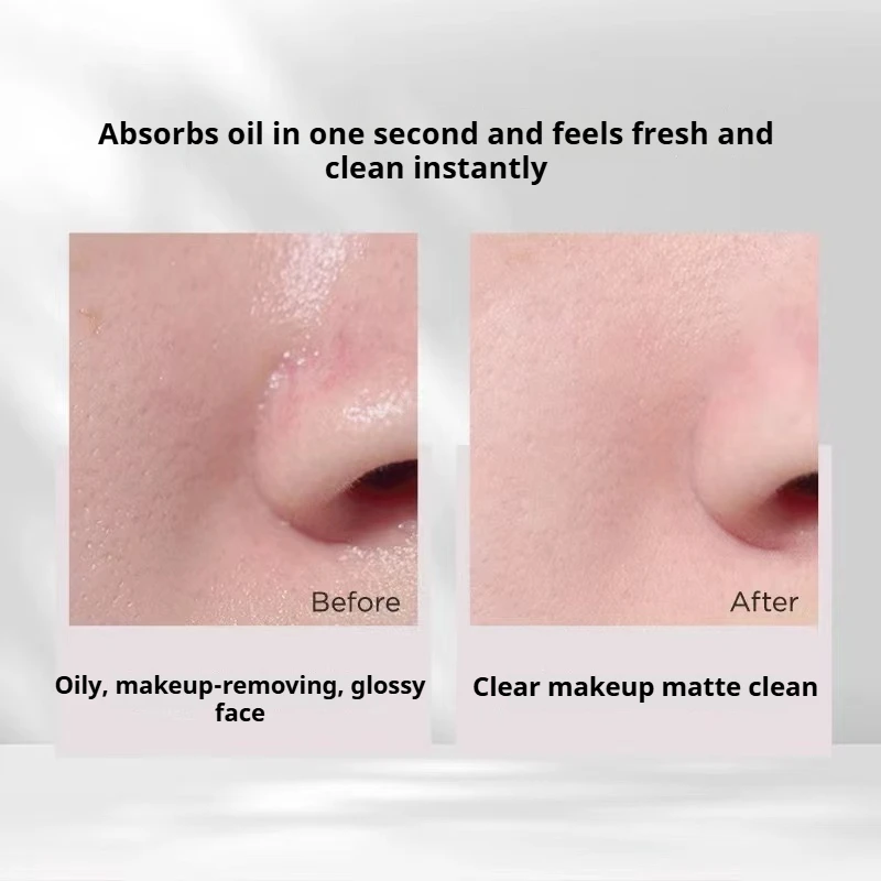 GALIMARD Portable Oil Absorbing Paper With Refreshing Oil Removing Oil Controlling Surface  Not aAbsorb Water 2