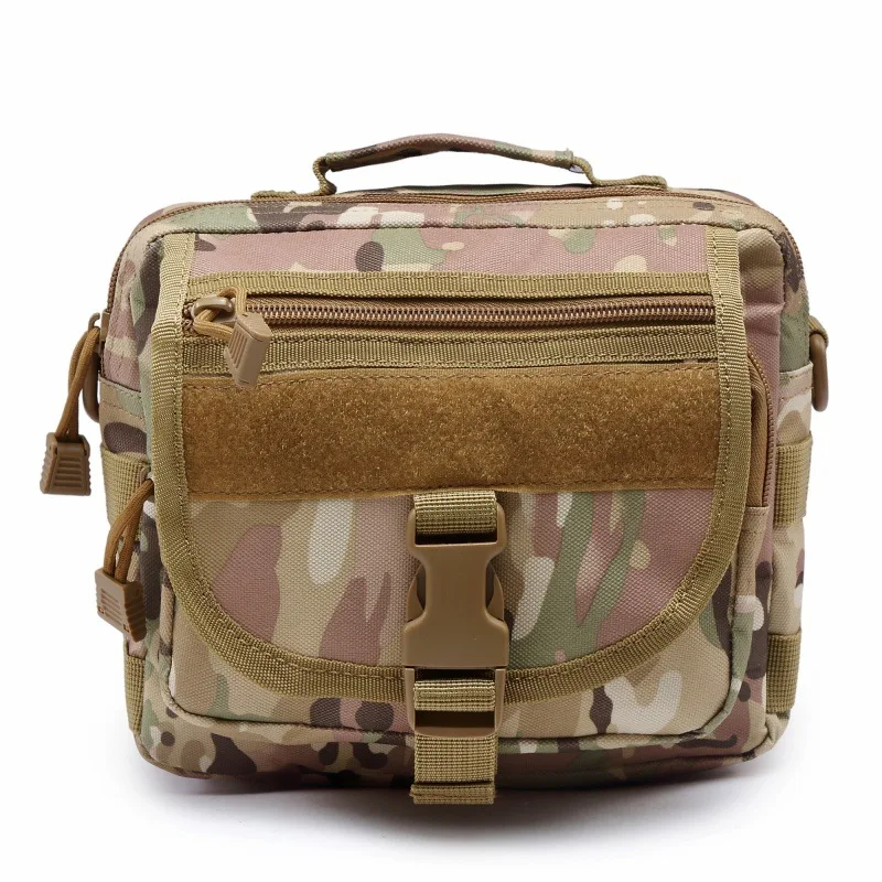 

Outdoor Tactical Shoulder Bag Military Army Travel Crossbody Messenger Pack Utility Molle EDC Waist Pouch Hunting Hiking Bags