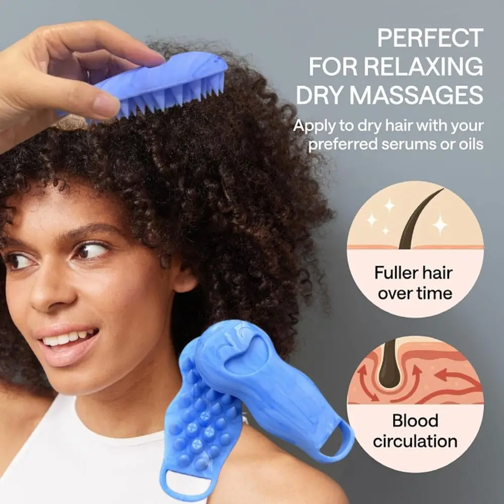 Pointed Teeth Shampoo Artifact Scalp Shockproof and waterproof Easy to clean Cleaning Comb Soft and skin-friendly