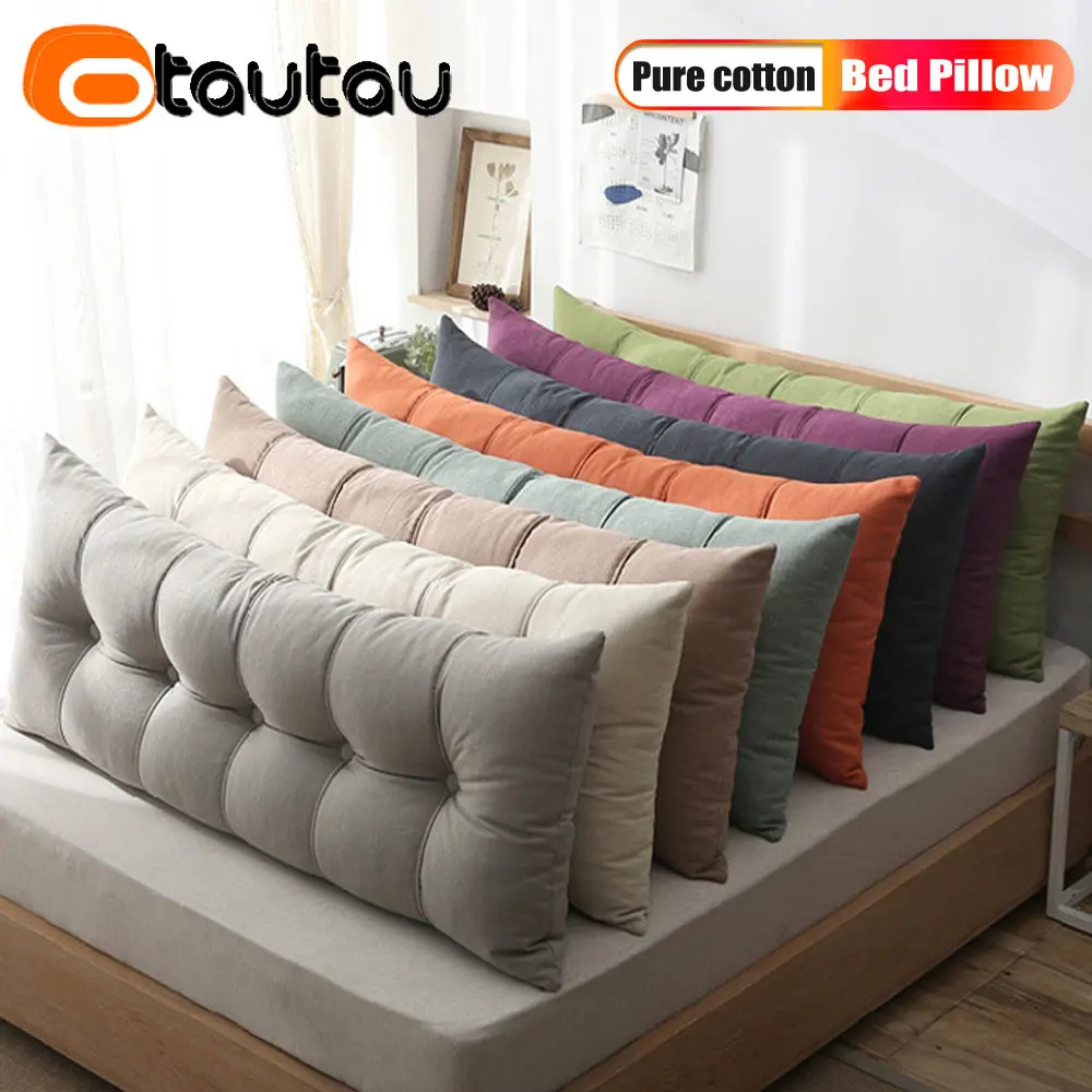 Cushion No Filler Soft Washable Pure Cotton Sofa Bed Headboard