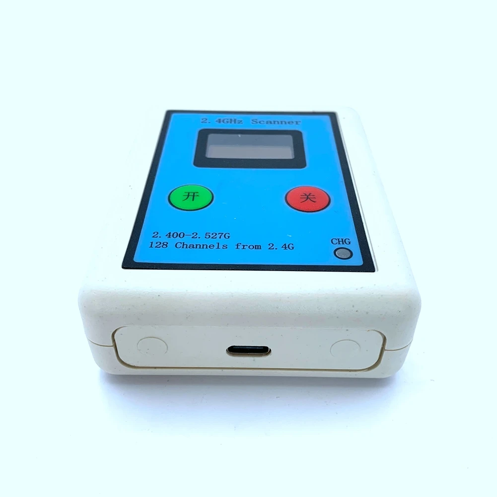 2.4G 스펙트럼 분석기, 신호 소스 스캐너, OLED 디스플레이 화면, 간단한 스캐너, NRF24L01