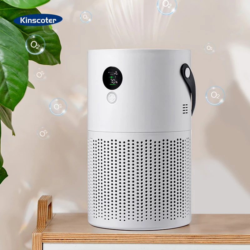 샤오미 Mijia 공기 청정기, 박테리아, 포름알데히드, 연무, 실내 냄새 제거용, OLED, 4 Pro 11 KINSCOTER 음이온 발생기 공기청정기 10000mAh 무선 휴대용 공기청정기 탈취 포름알데히드 저소음 디자인 제거 Negative Ion Generator Air Purifier 10000mAh Wireless Portable Air Cleaner Deodorization Remove Formaldehyde Low Noise Design