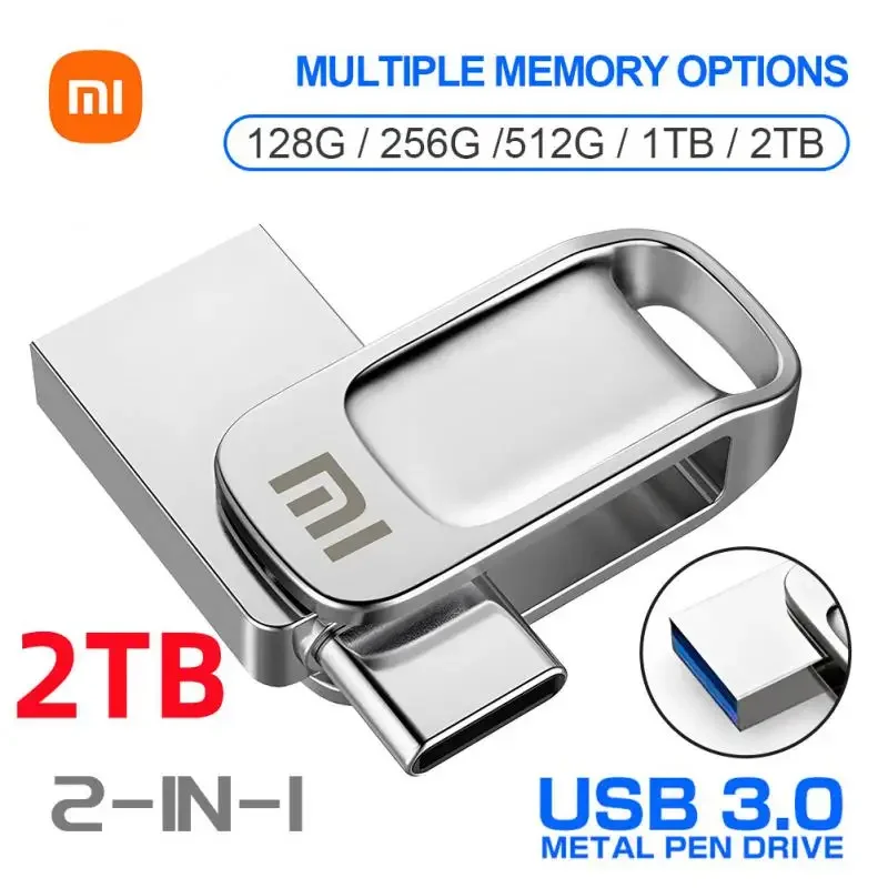 Xiaomi Usb 3.0 Flash Drive 1Tb 2Tb 256Gb 128Gb Pen Drive 16Gb Pendrive Ad Alta Velocità 32Gb Usb Stick 64Gb 128Gb Memoria Flash Disk
