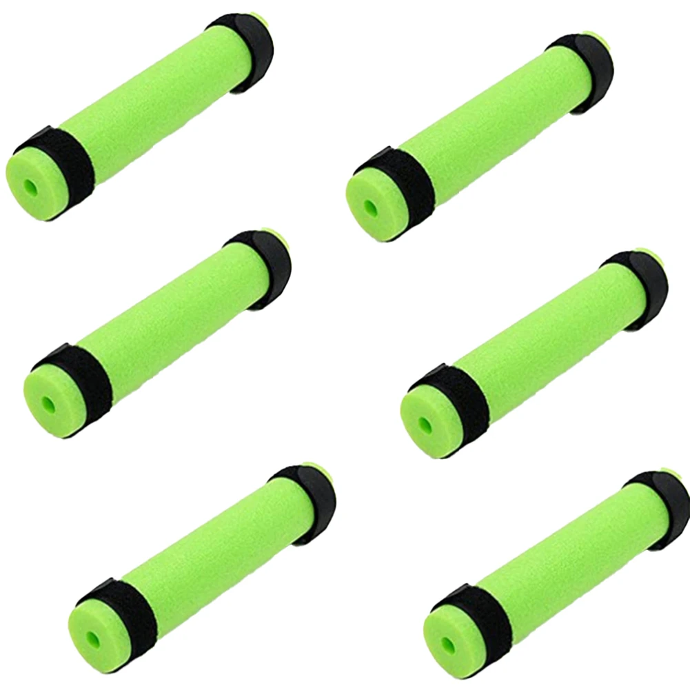 6pcs Fishing Float Tube Sponge Polish The Side Opening Protective Cover For Kayak Prevent Narrow Rod From Going Overboard Parts