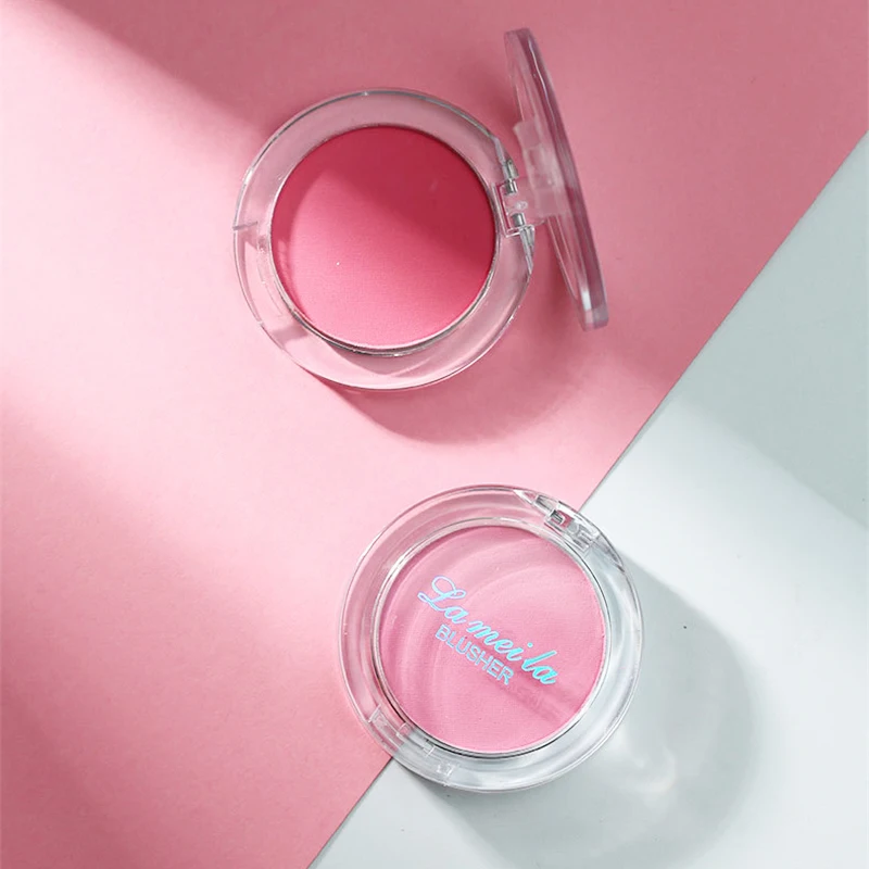 Blush Powder 6 Colors Single Palette Face Cream Concealer Foundation Waterproof Lasting Natural Peach Blusher
