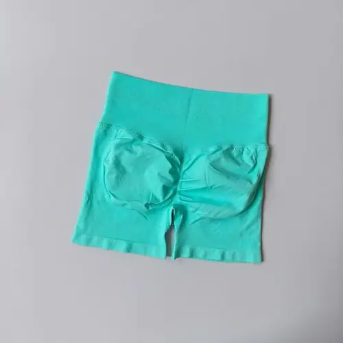 Women Fitness Workout Shorts Yoga High Waist Lift Butt Fitness Shorts Gym Running Sportswear Women Push Up Gym Leggings - Image 17