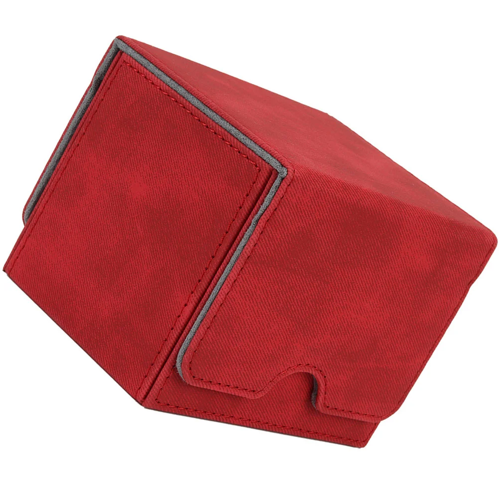 

Games Cards PU Case Desktop Game Cards Box Card Decks Box Home Supplies
