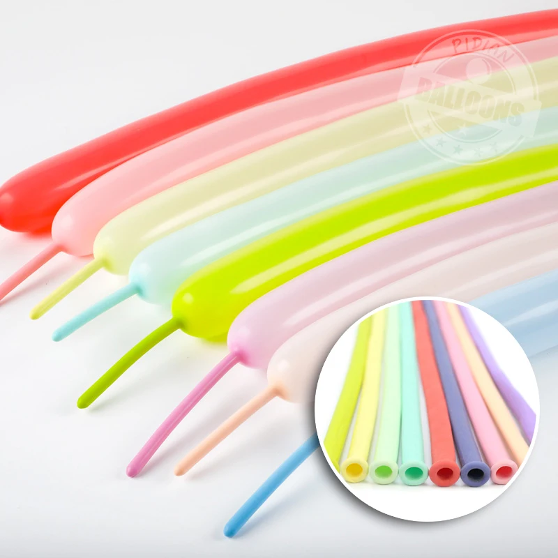 20-100 Stück verdickter Macarone langer magischer Ballon Großhandel DIY gewebte Ballons Geburtstagsfeier Festival Feier Hochzeitsdekoration