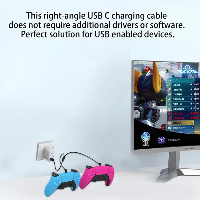 Câble De Chargement Magnétique Type C Pour Manette Sony Ps Vr2, Accessoire  Pour Console Playstation Vr 2 - Câbles - AliExpress