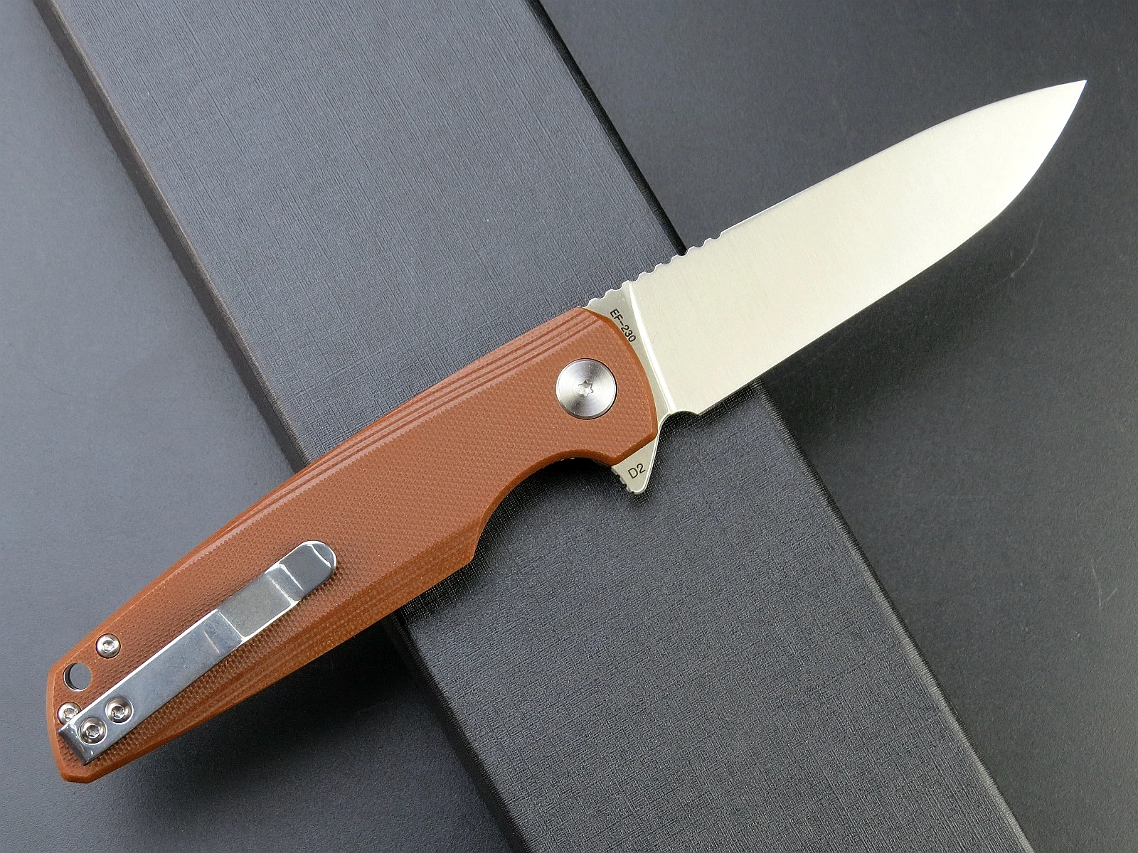 Eafengrow EF230 Folding Pocket Knife D2 Steel Blade With G10 Handle Camping Knife For Outdoor Edc Tool Hiking Hunting Knife 2