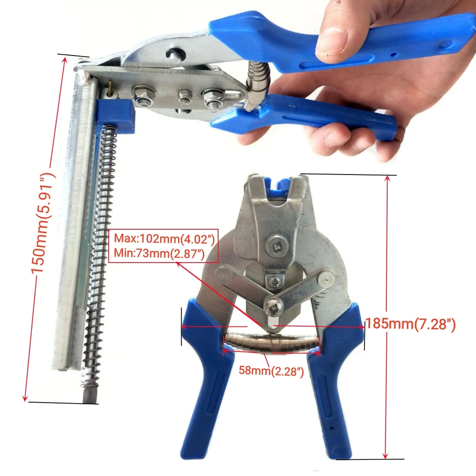 Cage Accessories Hog Ring Plires And C Type Nail Animal Wire Cage Clamp Chicken