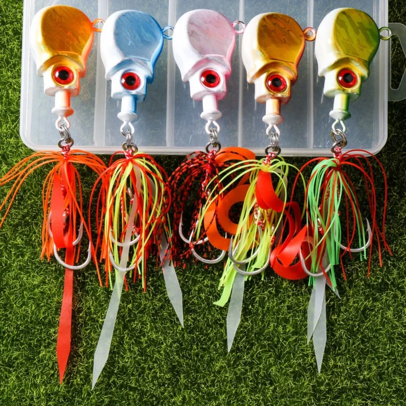 

New Inchiku Kabura Jigs Wire Bait150g/250g Sea Fishing Lures Tenya Madai Saltwater Lures With Shrimp Rubber Skirt Leadhead Baits