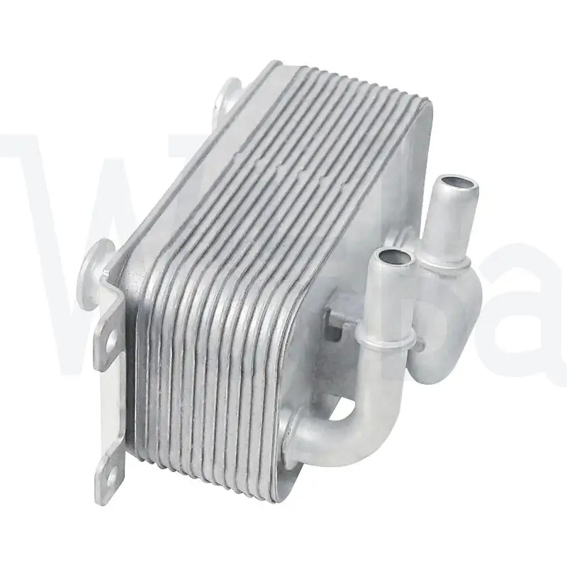 Wave Box Radiator Heat Exchanger Auto Transmission Engine Oil Cooler for BMW E60 E63 E64 E65 525i 530i 545i 745i