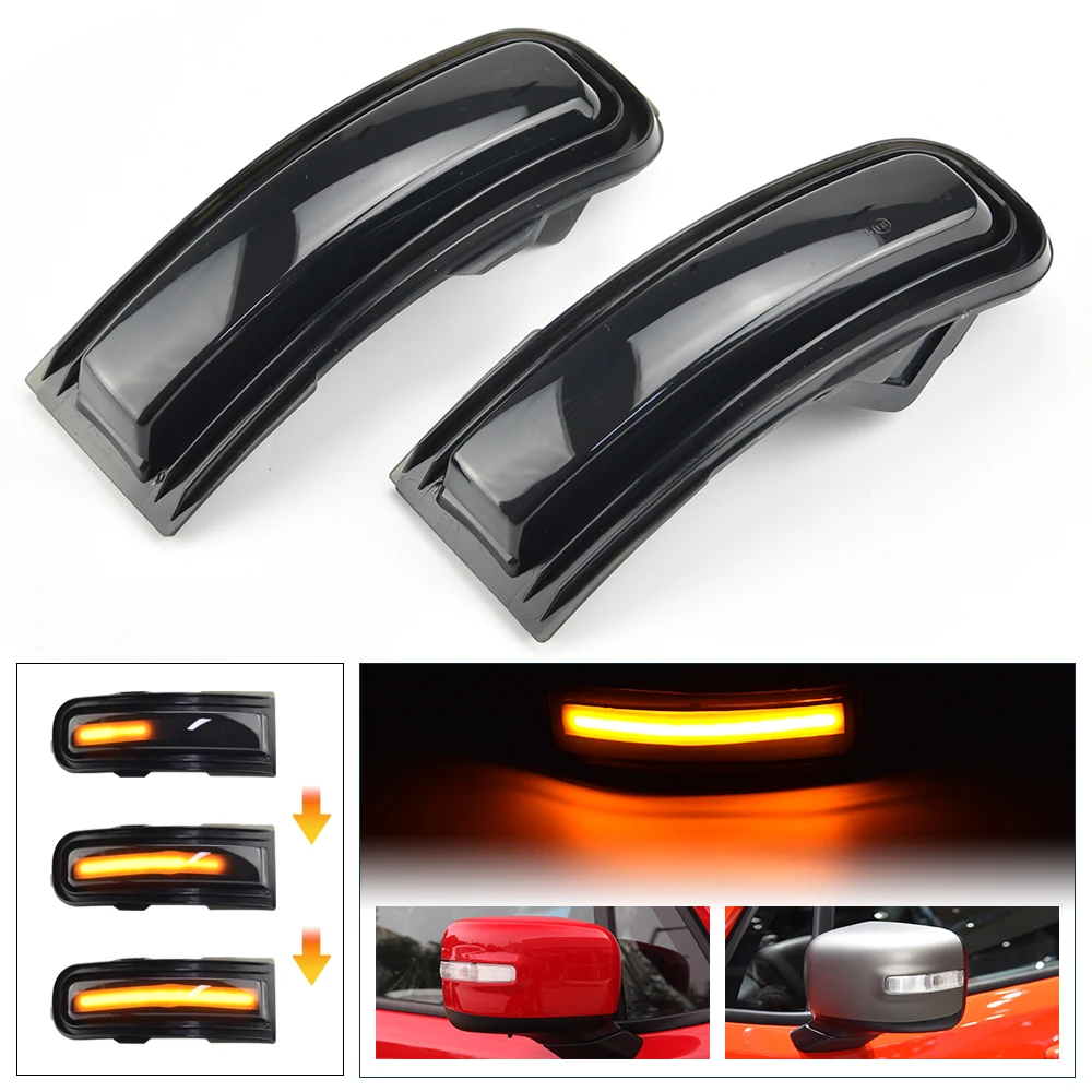 

For Jeep Renegade 2015 2016 2017 2018 2019 2020 2021 2022 Dynamic LED Sequential Blinker Mirror Turn Light Signal Lamp