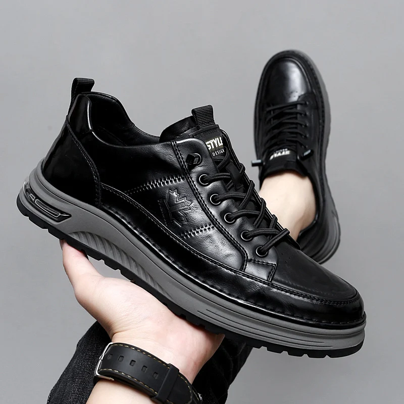 Brand men's lightweight suede retro casual sports shoes, breathable jogging shoes, luxurious and fashionable, men's sports shoes
