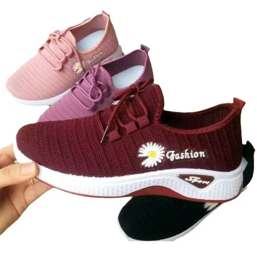 2025 Trendy Coconut Shoes for Women, Lightweight Spring/Autumn Flats with Thick Breathable Soft Soled Mesh 6