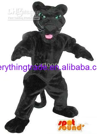 Adult Foam Black Panther Cartoon Mascot Costume Plush Christmas Fancy Dress Halloween Mascot Costume