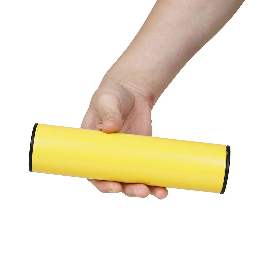 Sand Barrel Metal Guiro Shaker Sand Barrel Cylinder Design Musical Training Tool for Children Hammer Accompaniment