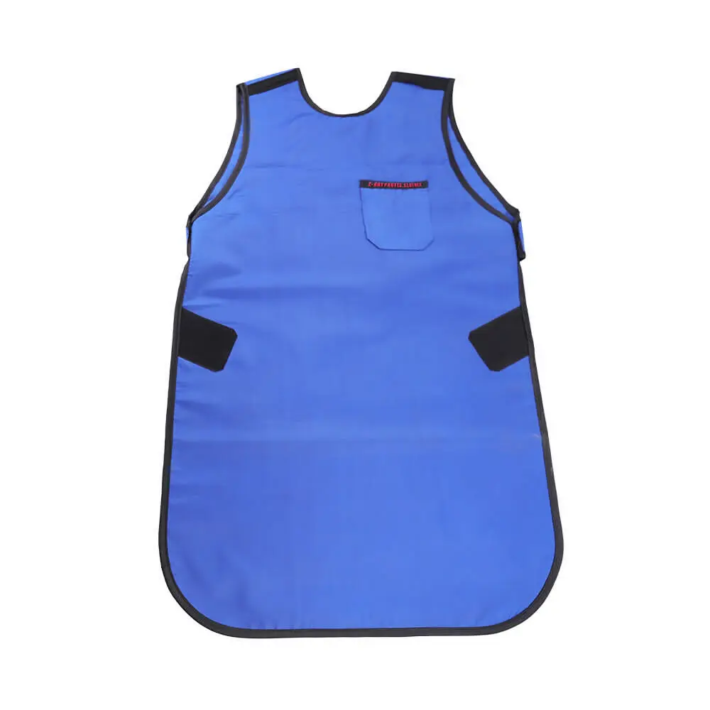 0.35 mmPb X-Ray Protection Apron Free Radiation Blue(23.6 X 39.4in)