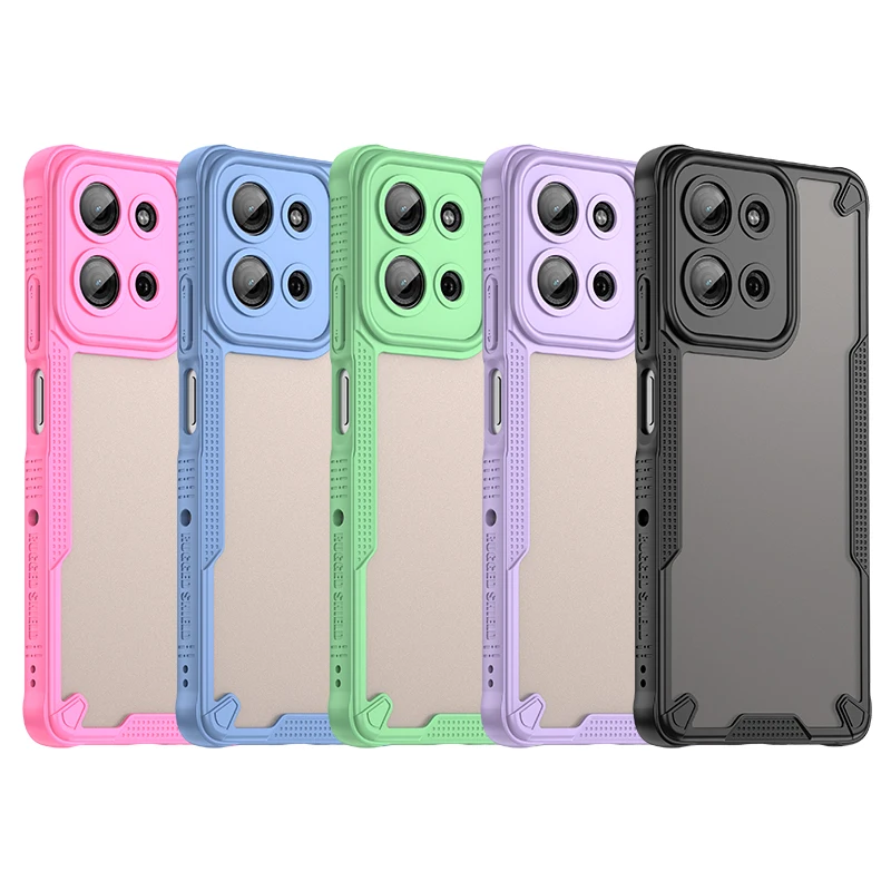Hybrid Rugged Protective Armor Phone Case - Shockproof Cover