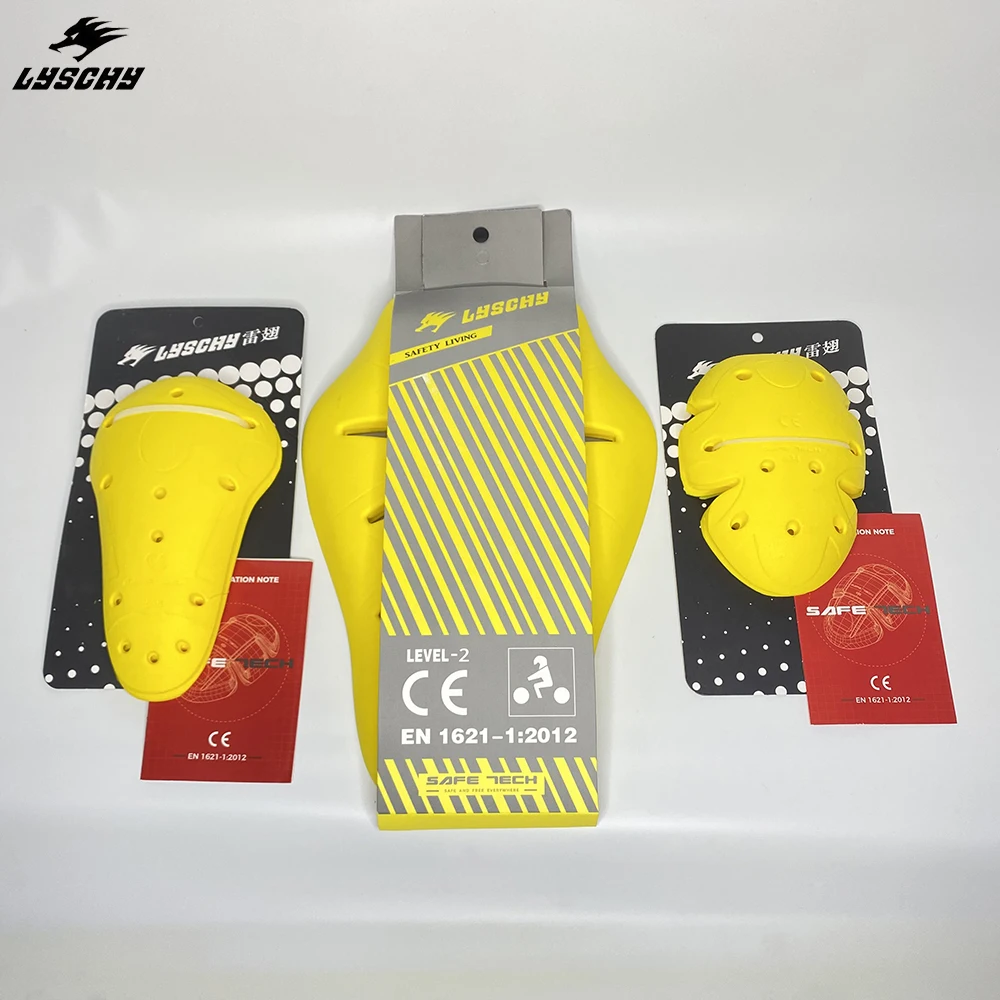 5Pcs CE Motorcycle Jacket Soft Armor Protector Motorbike Racing Suits Rubber Protective Devices Internal Gear CE authentication motorcycle protective gear