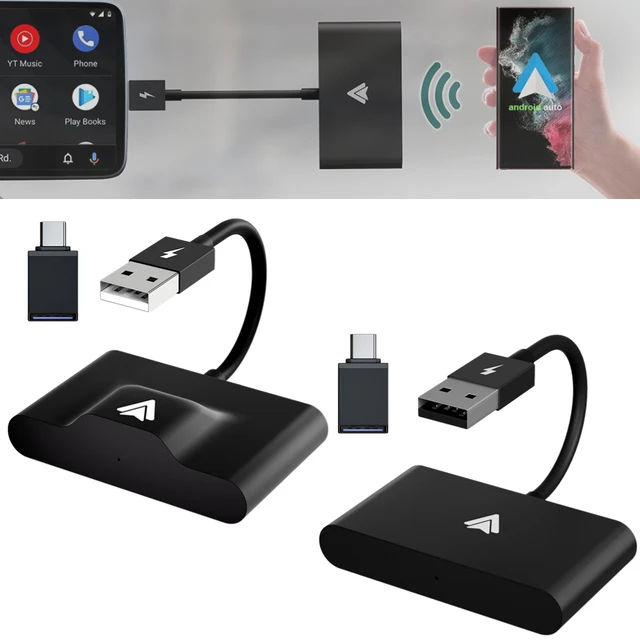 Adaptateur CarPlay sans fil pour iPhone, dongle Carplay sans fil Apple,  WiFi Plug Play 5GHz, mise à jour en ligne - AliExpress