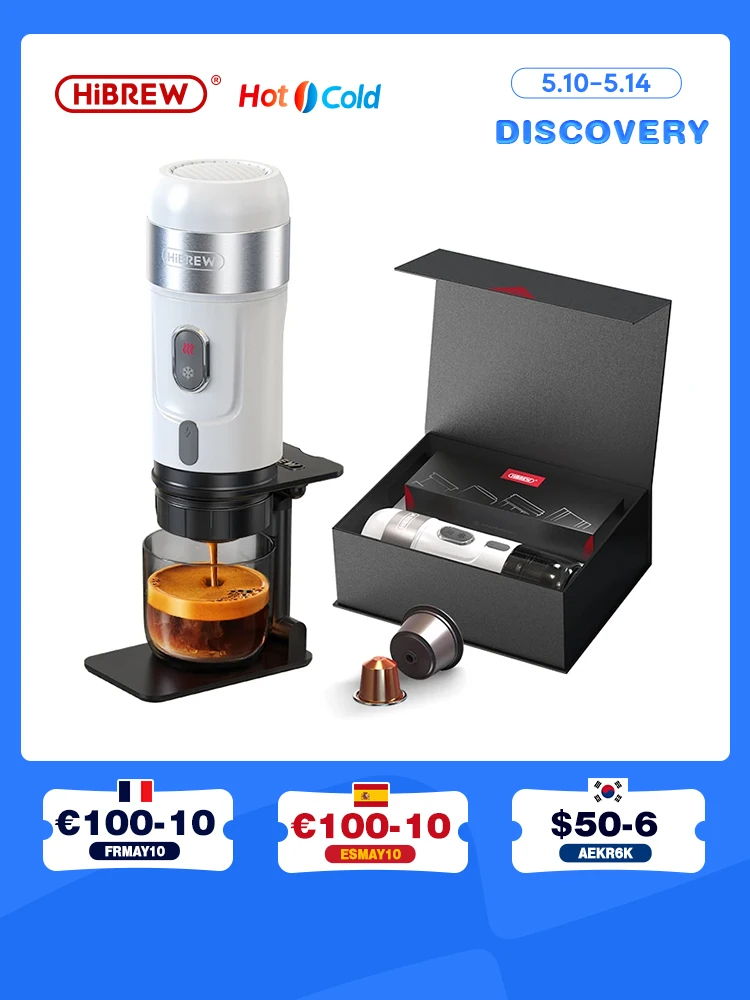 Coffee Machine Hibrew Portable Hibrew Portable Coffee Maker Coffee