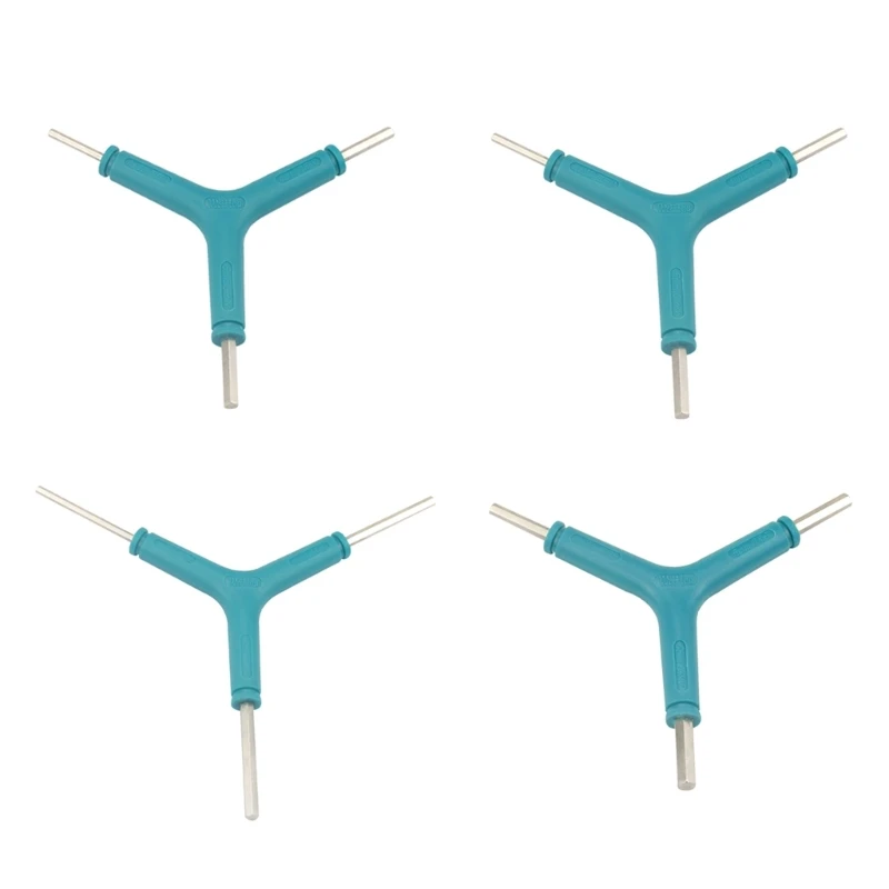 

Y Bike Wrench Cycling Torque-Spanner Metal 3 Way Allen-Wrench Dropship