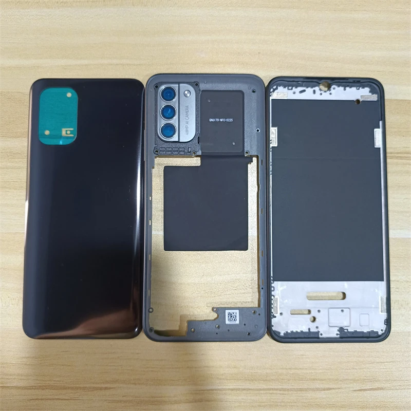 

Для Nokia G400 TA-1530 полный Чехол для фотографий + передняя рамка + средняя рамка + Крышка батарейного отсека Запасные части