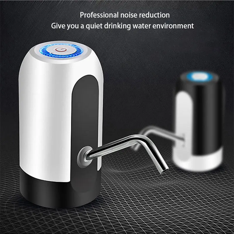Water Bottle Pump Charging Automatic Electric Water Dispenser Pump Bottle Water Pump One Click Auto Switch Drinking Dispenser 3