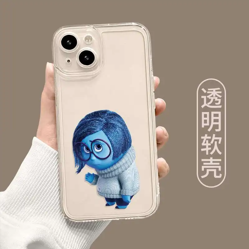thumbnail image 1 of Disney-funda de teléfono móvil con dibujos animados para niñas, carcasa protectora de dibujos animados, juguetes de decoración, iPhone 15, 14, 13 Plus, Pro Max, 1 of 5