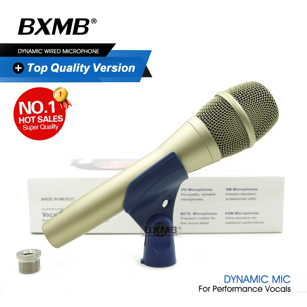 Professional KSM9 Dynamic Wired Microphone KSM9C Mic Super Cardioid For