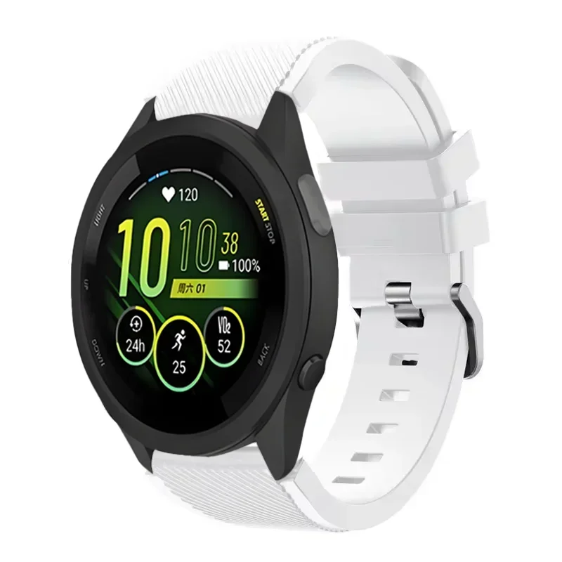 Breathable Silicone Strap for Garmin Smartwatches, 20mm/22mm
