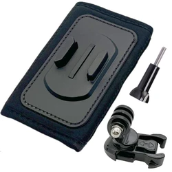 Versatile Backpack Shoulder Strap with 360° Rotating Buckle and Quick Release Mount - Strap With Mount