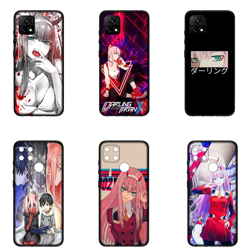 Darling in the FranXX 02 Zero Two 002 Casing for Samsung Galaxy S21 S20 Fe S23 + S22 Ultra S8 Plus A12 A13 A21S A71 Cover Case