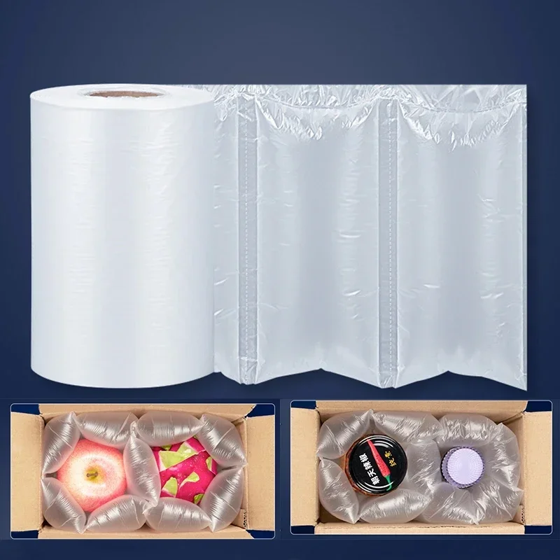 

600m Bubble Pack Roll Express Filled Cushioned Air Cushion Cosmetics Fragile Article Transport Anti-fall Quakeproof Fill in Bags